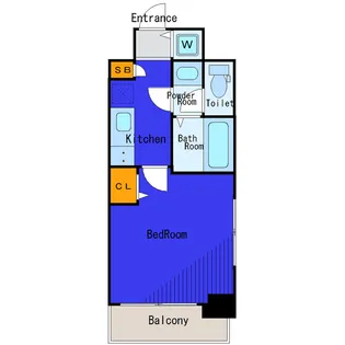 東京都品川区西五反田2【マンション】の間取り