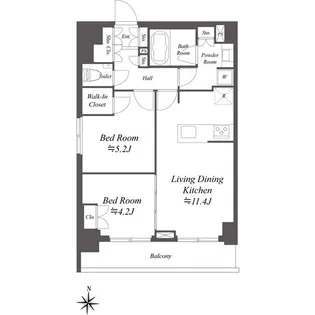 AIFLAT両国【9階】の間取り