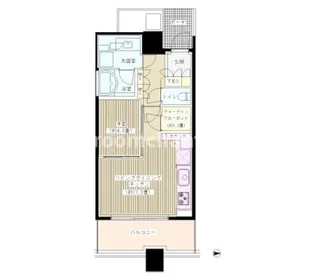 パークタワー横浜ステーションプレミア【17階】の間取り