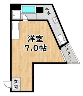 是空JYUSO【5階】の間取り