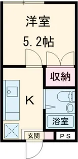 船堀シティハイツ【1階】の間取り