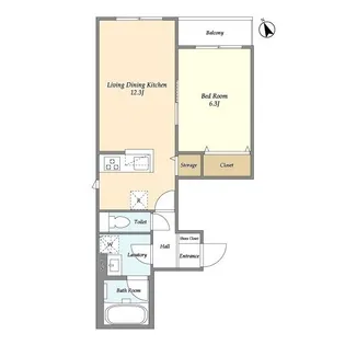 Amis学芸大学【2階】の間取り