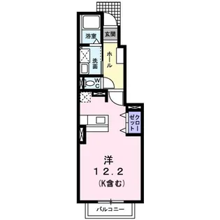 パラッツォ【1階】の間取り
