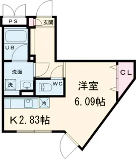 アルティザ氷川台【2階】の間取り