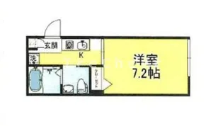 SSフラット【1階】の間取り
