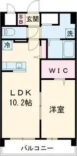熊本県熊本市北区龍田陳内3【マンション】の間取り