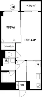 矢野ビル【4階】の間取り
