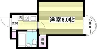 サンシティ稲田堤第5【1階】の間取り