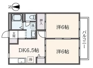 エトワールA【2階】の間取り