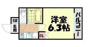 VERGER ZENSHIN【5階】の間取り