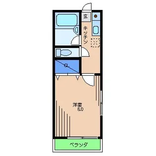 フォーレスト壱番館【1階】の間取り