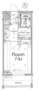 メイクスデザイン南青山【9階】の間取り