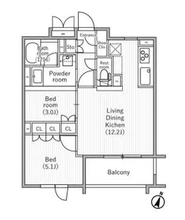 nido SAKURAGAOKA【3階】の間取り