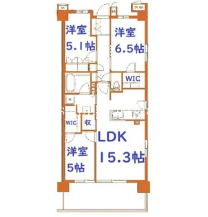 ザ・ケンジントン・レジデンス横濱片倉【4階】の間取り