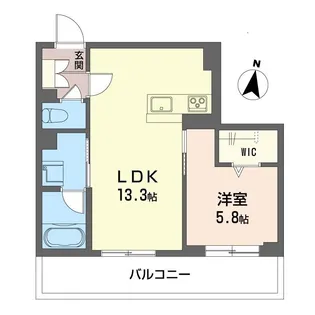 通町グランデ【4階】の間取り