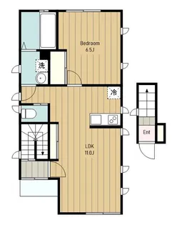 リスカム【2階】の間取り