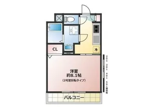 コンプリシテW【4階】の間取り