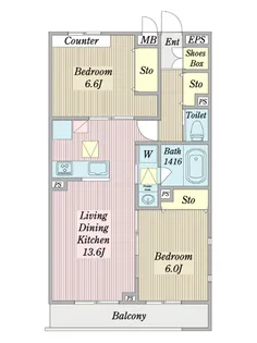 Shane・note【2階】の間取り