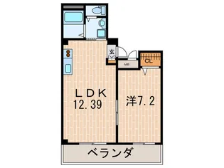 フロントリバ-西宮の間取り