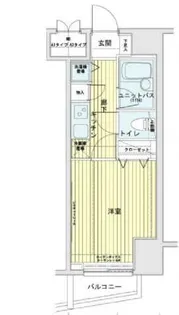 メインステージ東日本橋II【5階】の間取り