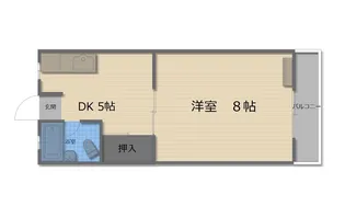 Bliss石垣【4階】の間取り