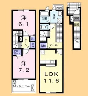 ヴィア ファミーリエの間取り