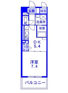プレ アビタシオン春日部I【5階】の間取り
