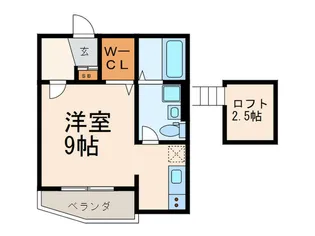 アイビ-ハイム【2階】の間取り
