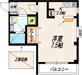 キングズヴィレッジ【2階】の間取り