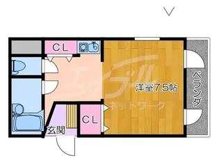 カーサ・ヴィーナス【5階】の間取り