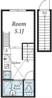 インベスト蒲田23【2階】の間取り