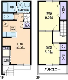 アクアテラスの間取り