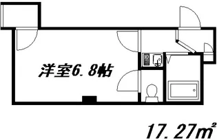 ジオナ新大阪【2階】の間取り