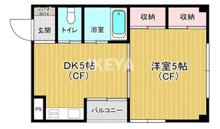 第3タニビル【3階】の間取り