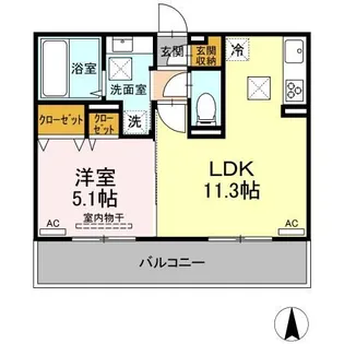 アガパンサス【1階】の間取り