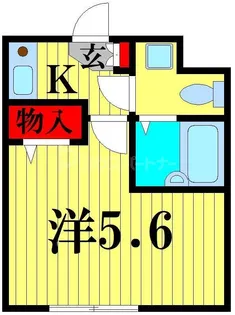 RBR関原I【1階】の間取り