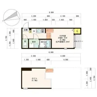 ハーモニーテラス将監(将監2丁目B)【1階】の間取り