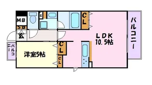アトリエール【3階】の間取り