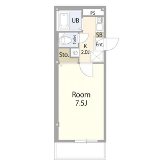 クレストハウス【2階】の間取り