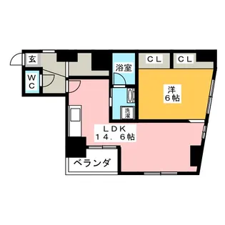浅草橋ハイム【3階】の間取り