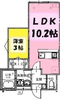 KEIAI RESIDENCE 大和田4【2階】の間取り