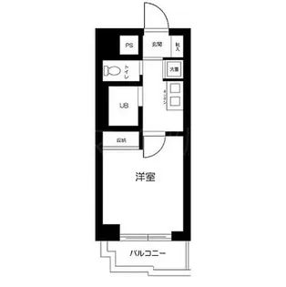 スカイコート後楽園壱番館【5階】の間取り