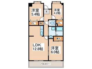 ル・ノード【3階】の間取り