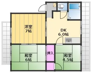 ビバライフ【3階】の間取り