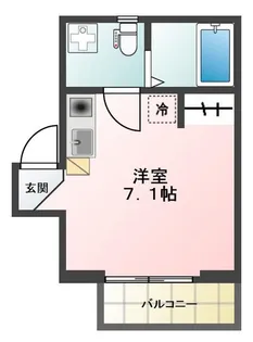 Glanz千石II【2階】の間取り