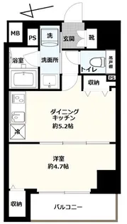 ハーモニーレジデンス東京羽田スカイブリッジ【3階】の間取り