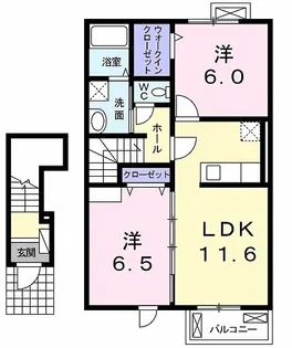 セーリオ【2階】の間取り