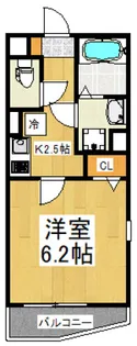 ハピネス元町【2階】の間取り