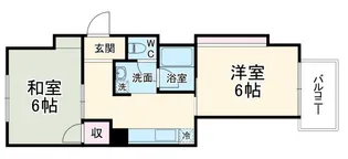 近藤ビル【6階】の間取り