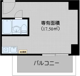 八丁堀東豊エステート【2階】の間取り